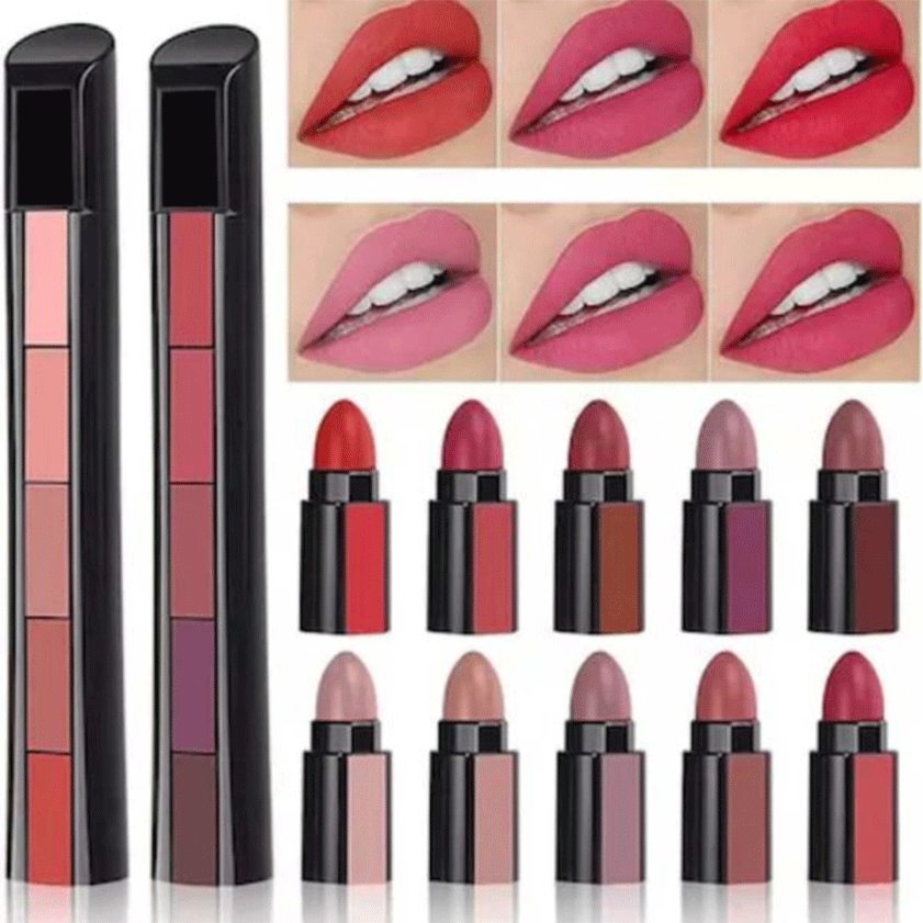 5 In 1 Lipstick Pen Huda Beauty Different Shades