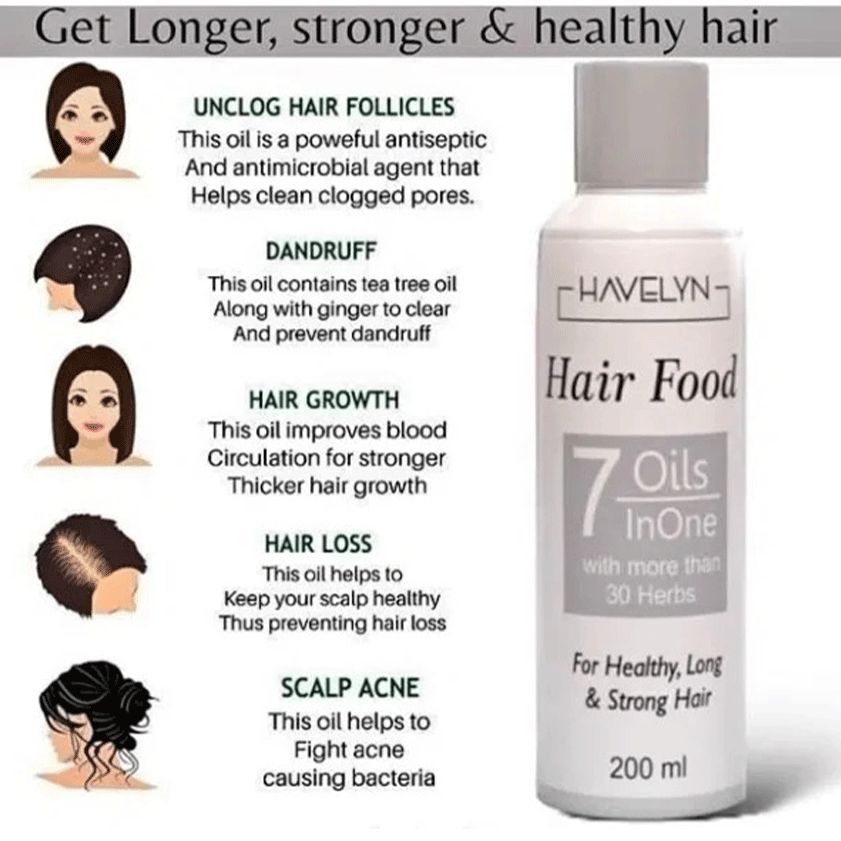 Havelyn Hair Food Oil For Hair Nourishing Moisture