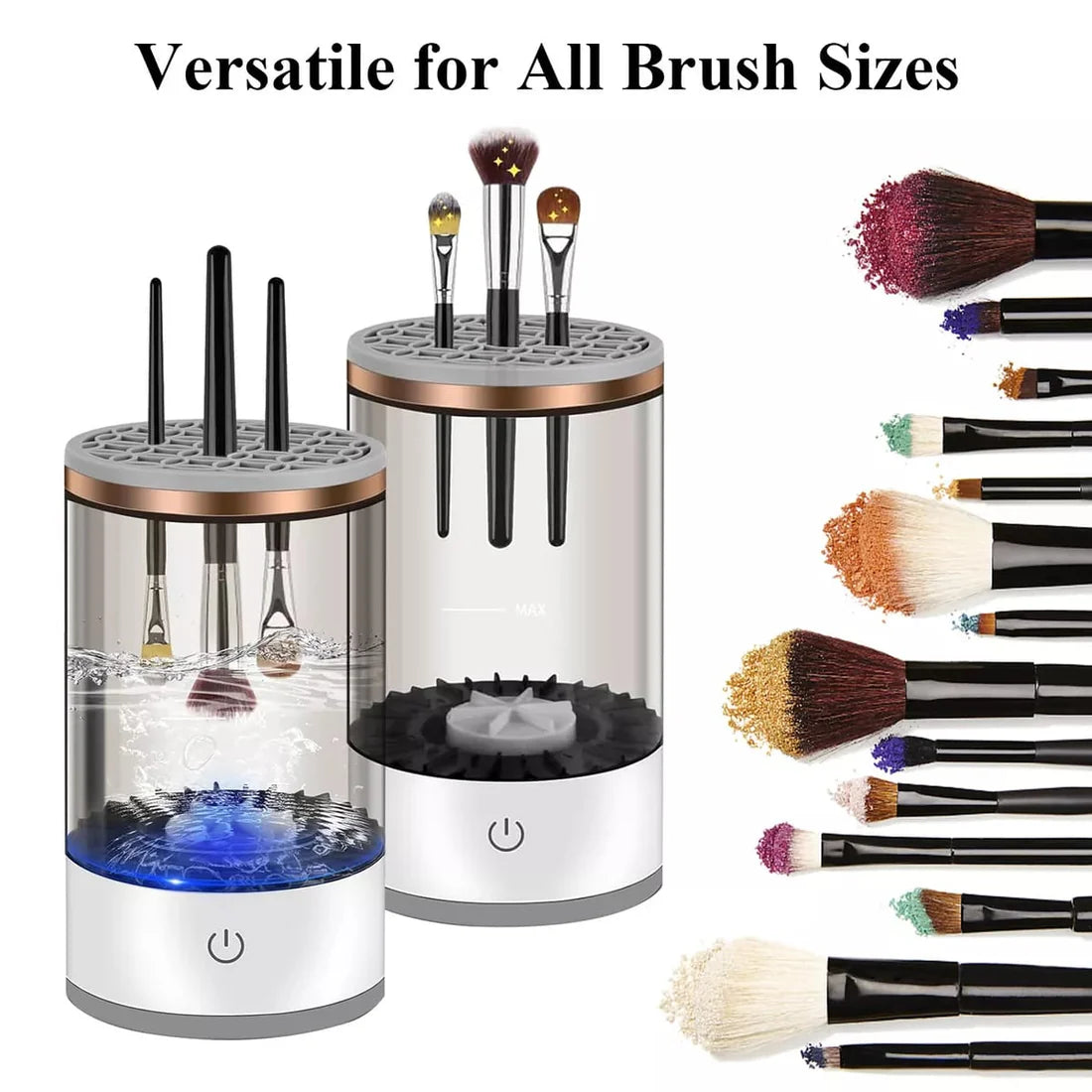 Automatic Makeup Brush Cleaner