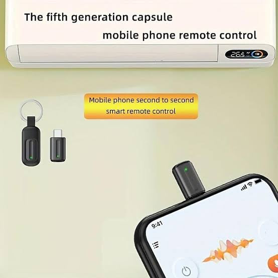 Smartphone I Remote Controller Mini Adapter Type C/Micro USB Interface Smart App Control Wireless Infrared Phone Universal Remote Control